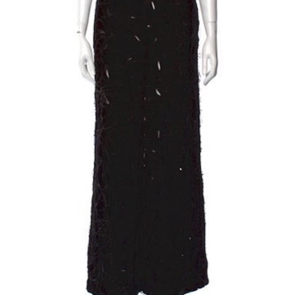 ATELIER VERSACE VTG Woman's Rope&Holes velour Pants 42
